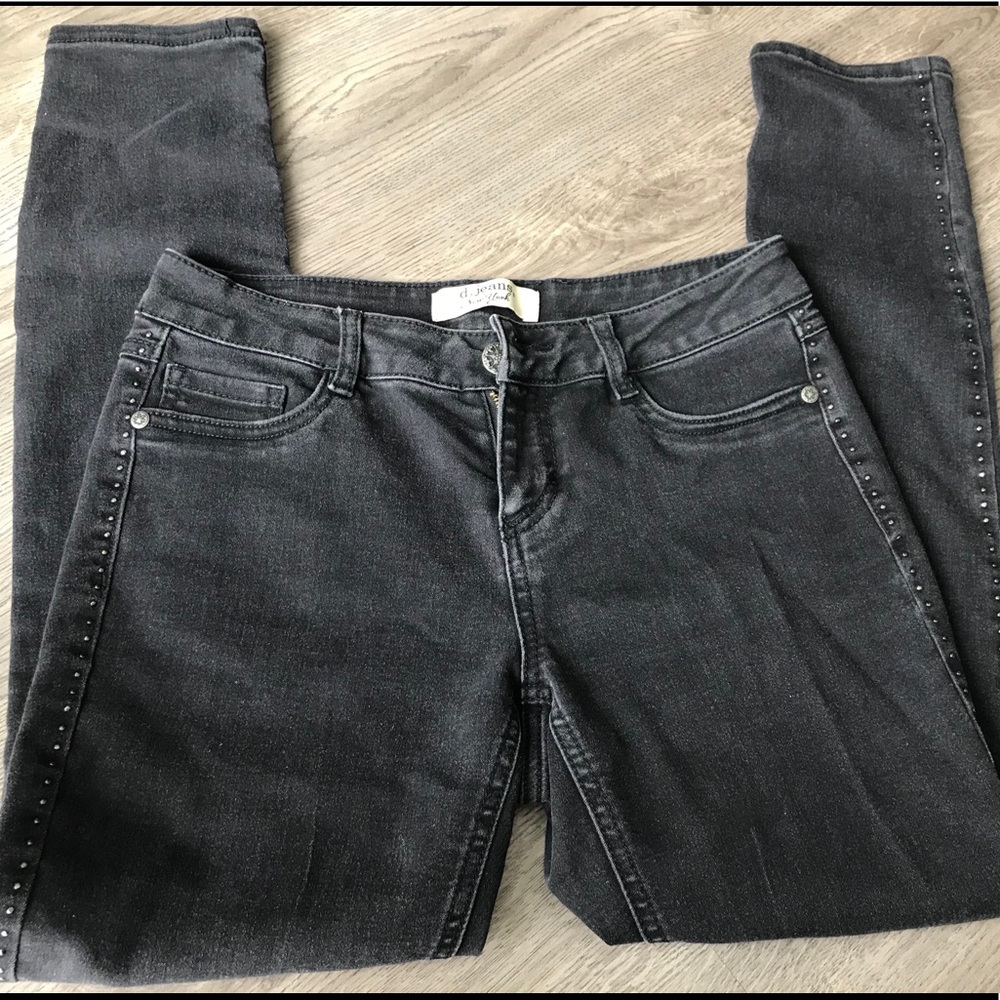 Studded Dark Jeans